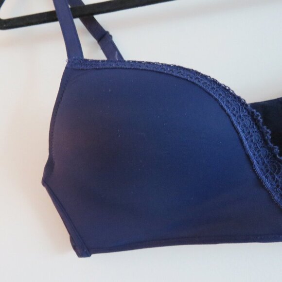 WACOAL Smooth T Sensula Bra in Navy Blue Minimal - Size 36A - Picture 4 of 12